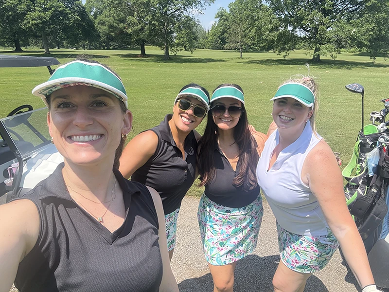 The Kara Fund Golf Tournament - Foursome of Women Taking a Selfie!